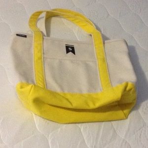 Land's End Canvas Zipper Tote Bag